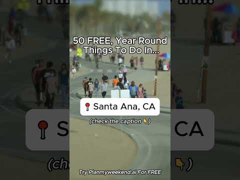 50 FREE, Year-Round Things To Do in Santa Ana, California 👇 video thumbnail